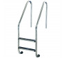 Лестница Flexinox STANDARD 2 ст AISI-304, для широкого борта